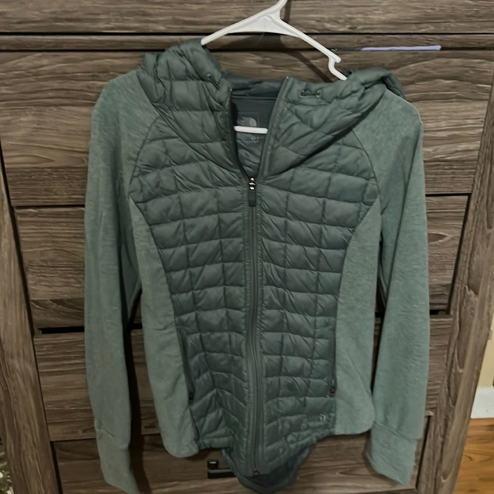 Muted Teal north face jacket